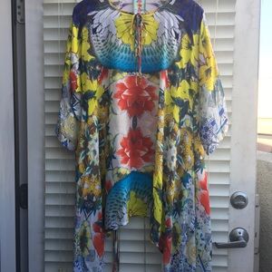 Johnny Was fabulous tunic top